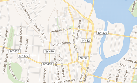 map of 147 Remsen Street Cohoes, NY 12047