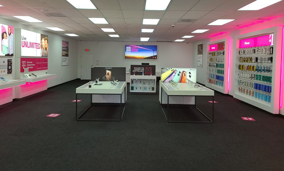 Interior photo of T-Mobile Store at Main St & Keene Rd, Dunedin, FL