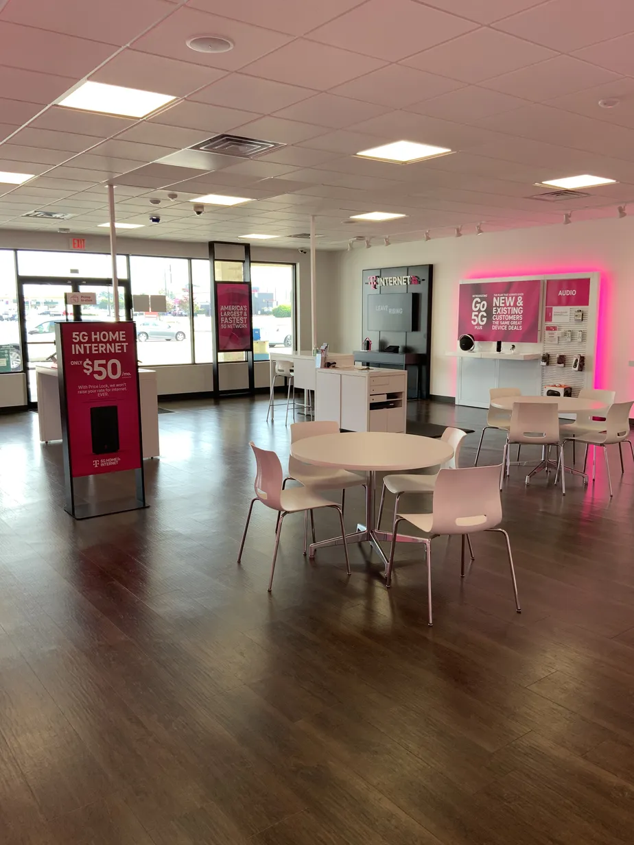 Interior photo of T-Mobile Store at Cloverleaf Dr & Market Dr, Emporia, VA