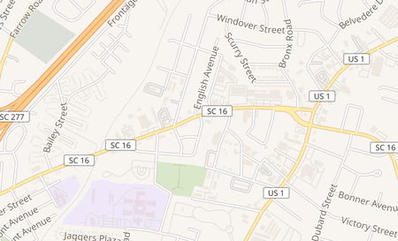 map of 3946 Westbeltline Blvd. Columbia, SC 29204