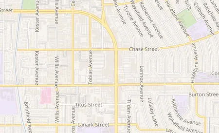 map of 8401 Van Nuys Boulevard 12 Van Nuys, CA 91402