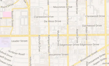 map of 6006 Bellaire Blvd Ste 102 Houston, TX 77081