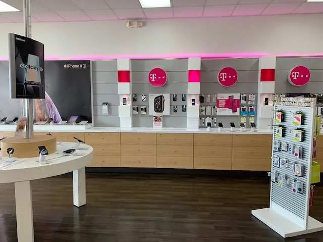 Interior photo of T-Mobile Store at Spencer Hwy & Shaver, Pasadena, TX