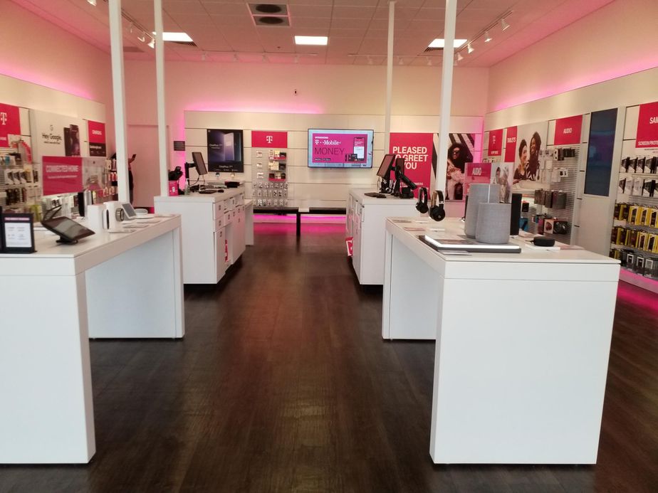 Interior photo of T-Mobile Store at Main & Airport, Billings, MT