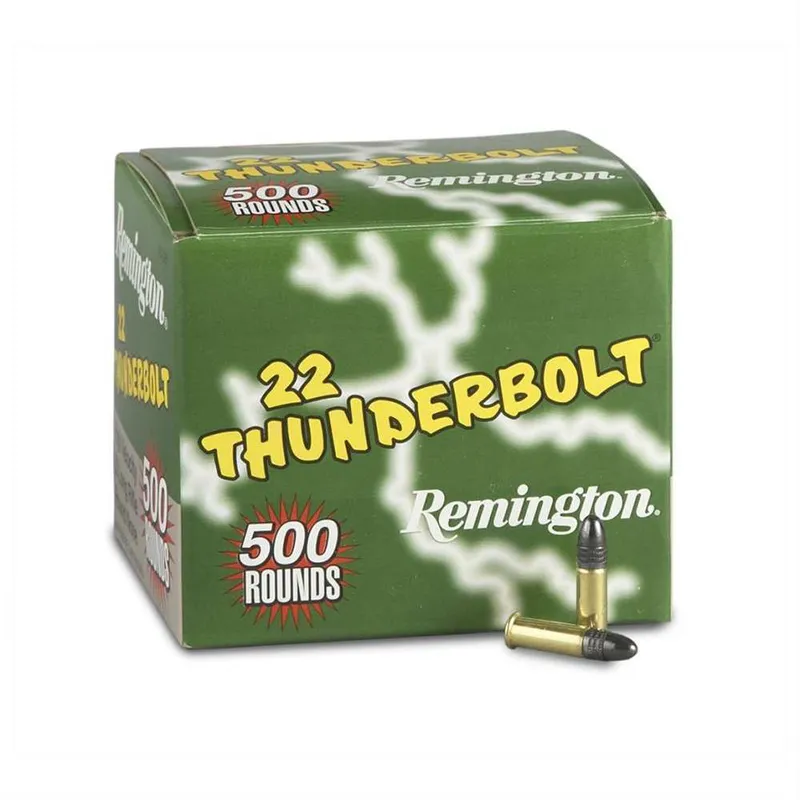 Remington Thunderbolt .22 LR, 40 Grain LRN, 500 Rounds 21241 - Remington