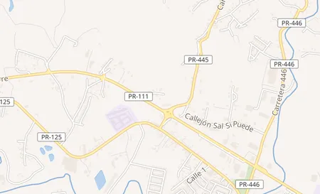 map of 1 CARR 111 San Sebastian Shopping Center San Sebastian, PR 00685