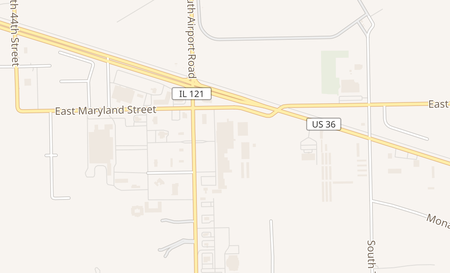 map of 1920 S Mount Zion Rd Macon County, IL 62521
