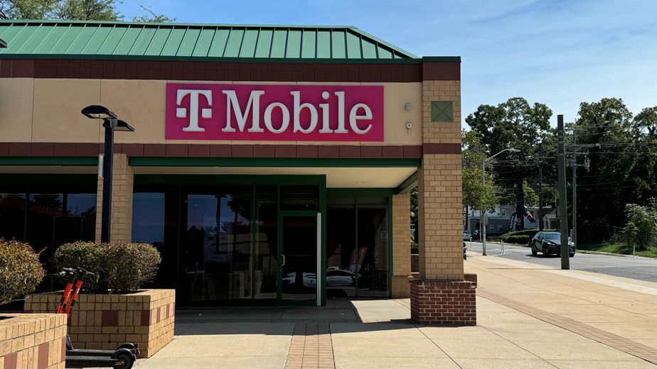Exterior photo of T-Mobile Store at West 41st St & Hickory Ave, Baltimore, MD