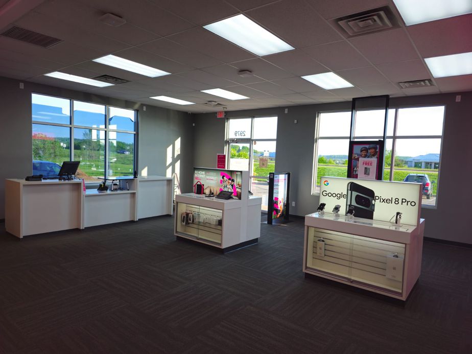 Interior photo of T-Mobile Store at Commercial Blvd & 30th Ave, Lake Hallie, WI
