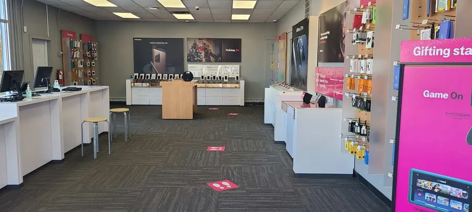 Interior photo of T-Mobile Store at Coshocton Ave & Coshocton Rd, Mount Vernon, OH