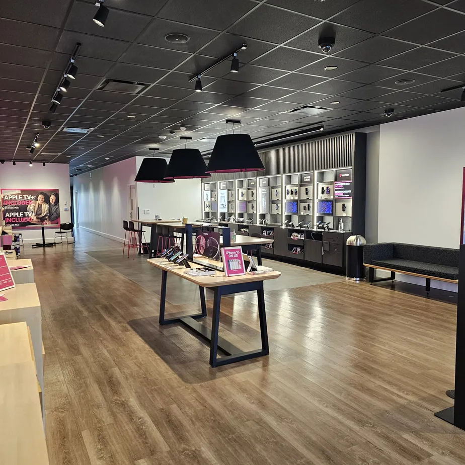  Interior photo of T-Mobile Store at Worcester & Caldor, Framingham, MA 