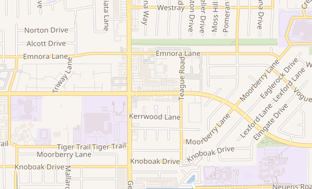 map of 10113 Hammerly Blvd Houston, TX 77080