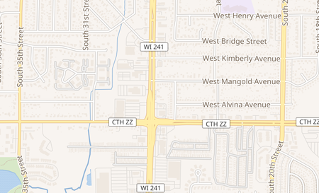 map of 6234 S 27th Street Milwaukee, WI 53221
