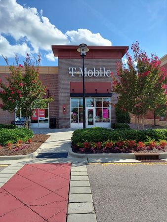 Exterior photo of T-Mobile Store at Hwy 55 & O'kelly Chapel Rd, Cary, NC