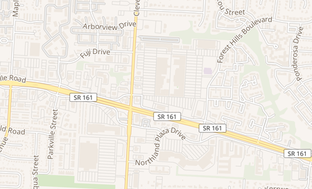 map of 5660 Columbus Square Columbus, OH 43231