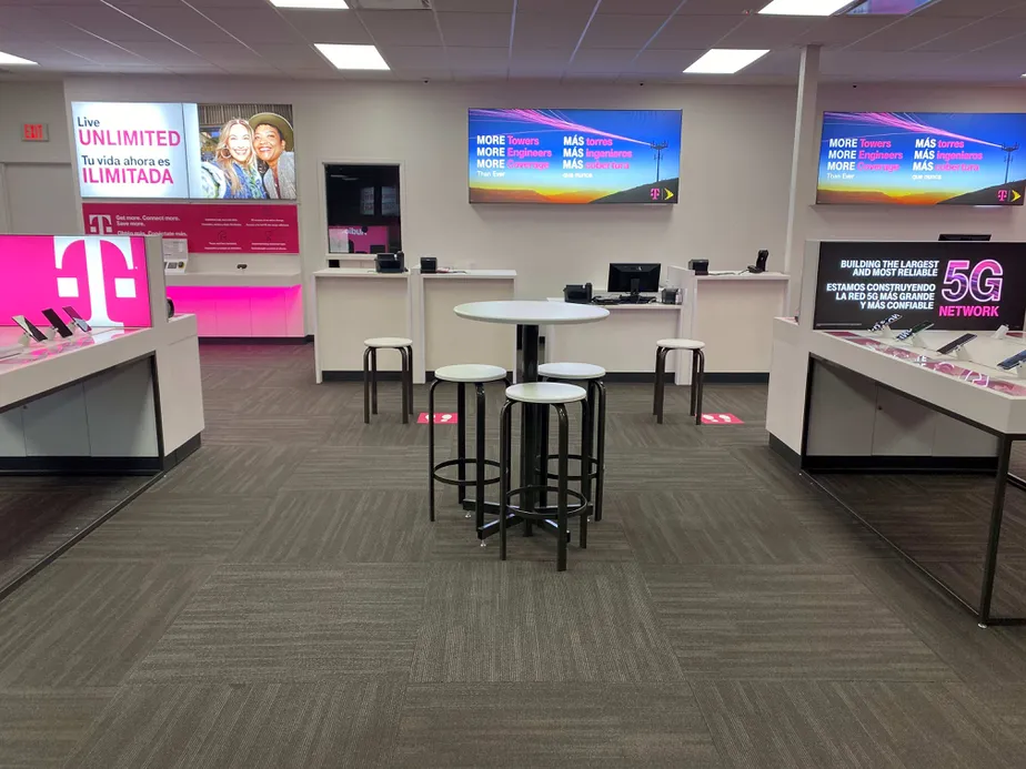 Interior photo of T-Mobile Store at E Expressway 83 &s Mccoll Rd, Mcallen, TX