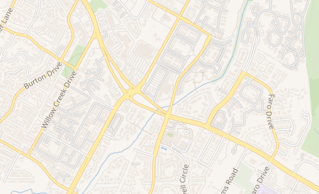 map of 4410 E Riverside Austin, TX 78741