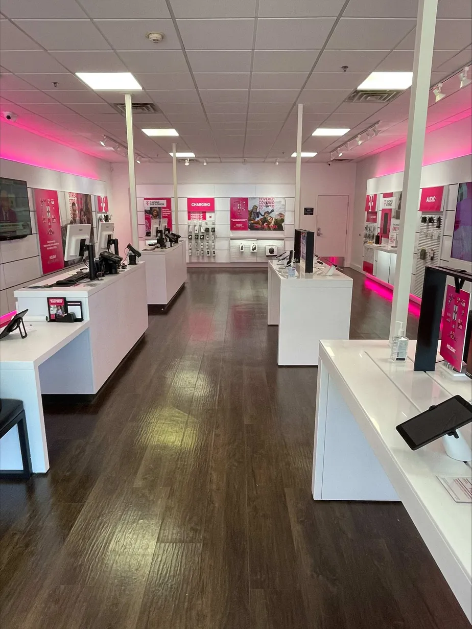 Interior photo of T-Mobile Store at Library Rd & Baptist Rd, Bethel Park, PA