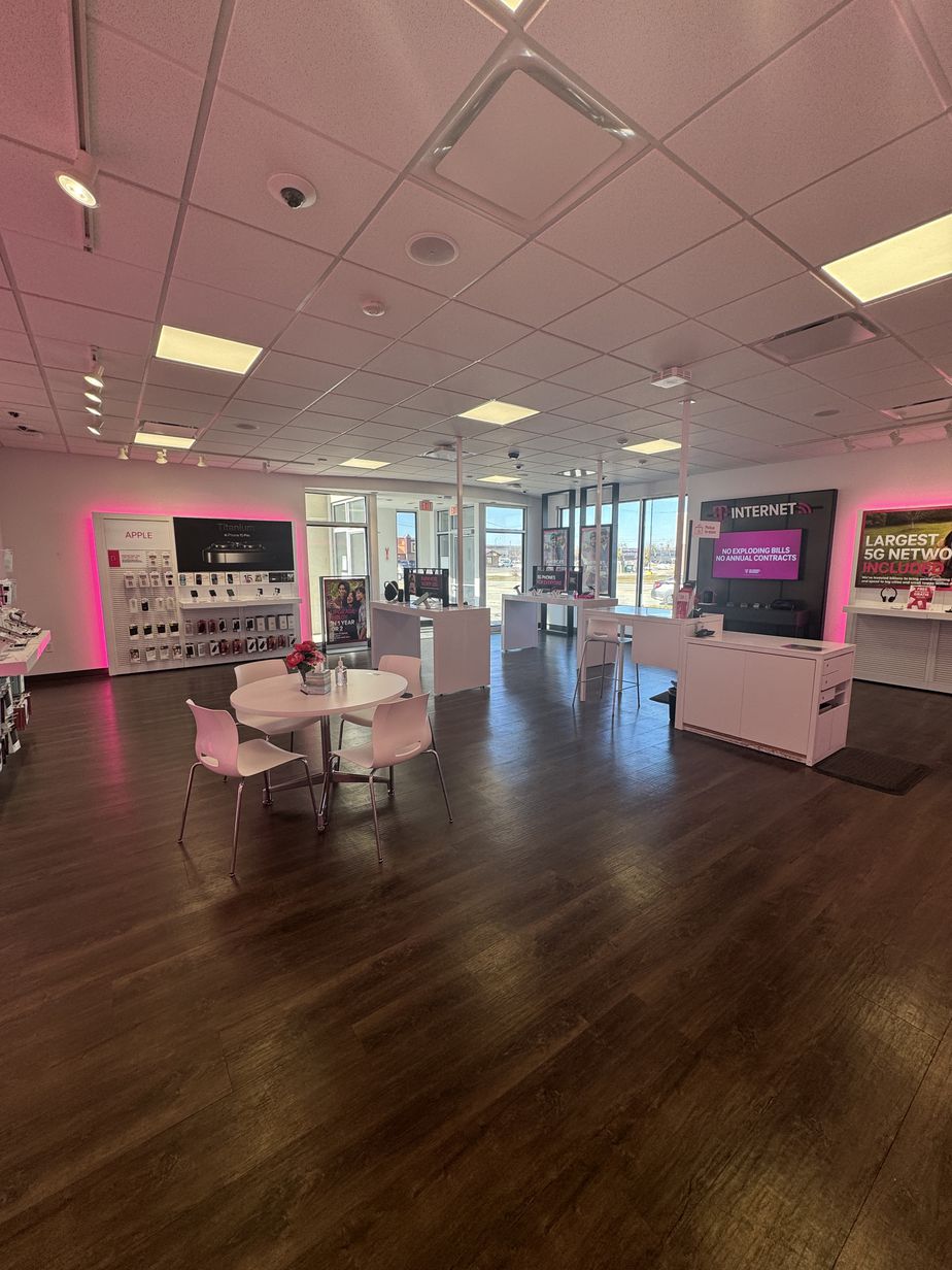 Interior photo of T-Mobile Store at Calumet Ave & S 32nd St, Manitowoc, WI