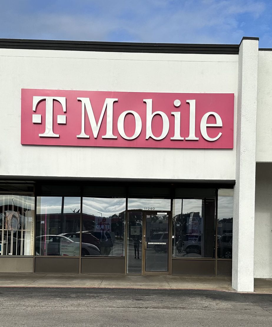 Exterior photo of T-Mobile Store at Fondren Rd & W Belfort Ave, Houston, TX