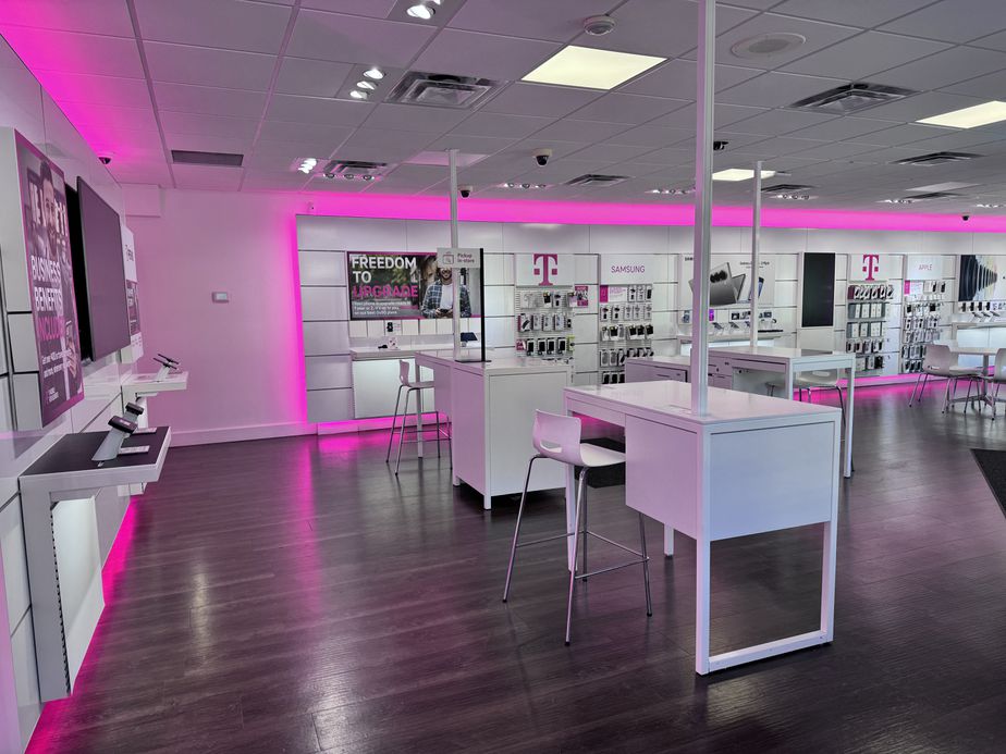 Interior photo of T-Mobile Store at Woodward & Maple, Birmingham, MI