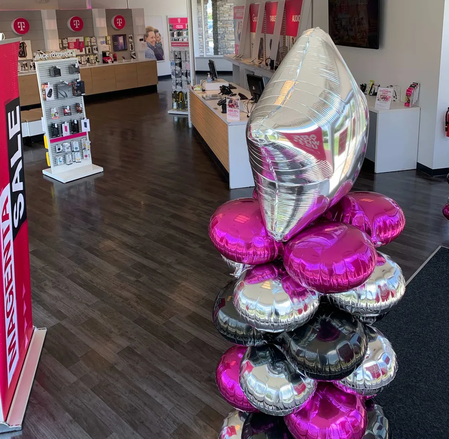 Interior photo of T-Mobile Store at Broadway & Mineral, Littleton, CO