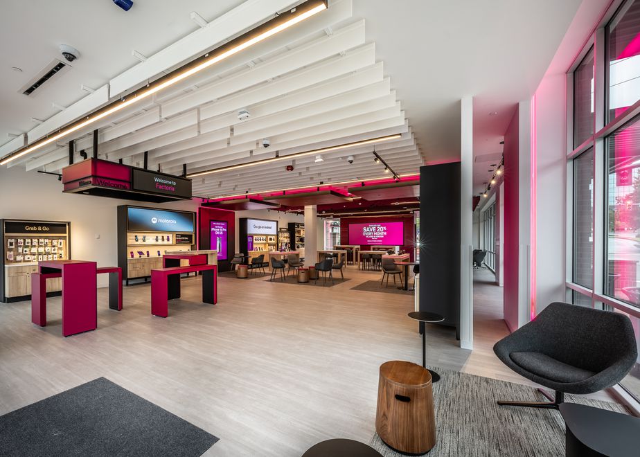Interior photo of T-Mobile Store at Factoria & SE 36th St, Bellevue, WA