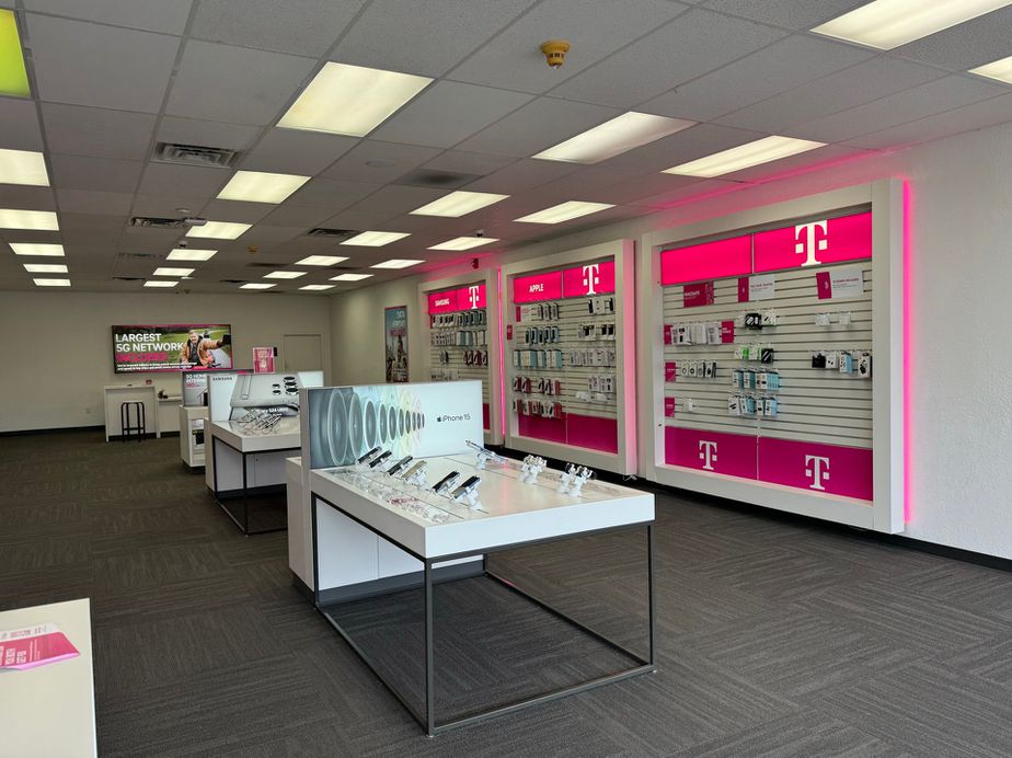 Interior photo of T-Mobile Store at Virginia Ave & S 25th St, Clinton, IA
