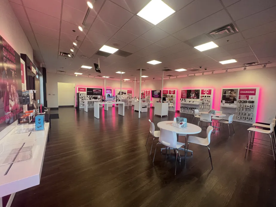 Interior photo of T-Mobile Store at Red Hill & Edinger, Tustin, CA