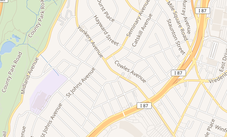 map of 695 Yonkers Ave Yonkers, NY 10704