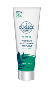 Hemp CBD Women's Post-Shave Cream - Tea Tree at Curaleaf Plattsburgh Hemp CBD Women's Post-Shave Cream - Tea Tree at Curaleaf Plattsburgh