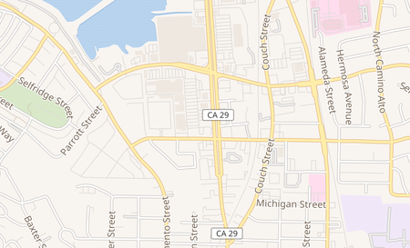 map of 3325 Sonoma Blvd Suite 10 Vallejo, CA 94590