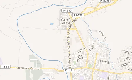 map of 100 Carr 149 Juana Diaz, PR 00795
