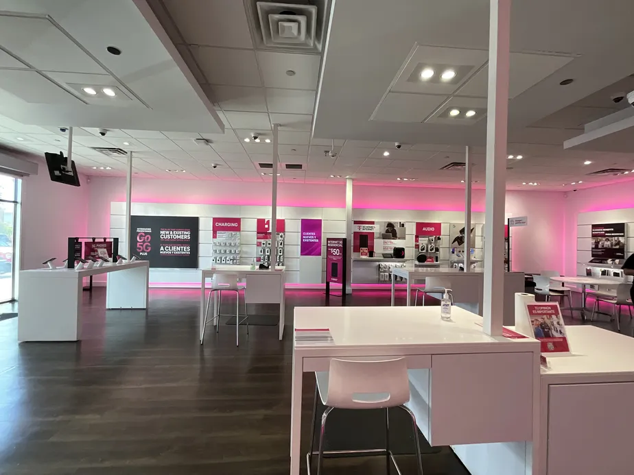 Interior photo of T-Mobile Store at Cheyenne & Civic Center, North Las Vegas, NV