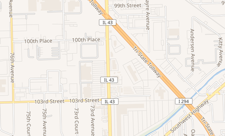 map of 10139 S Harlem Ave Chicago Ridge, IL 60415