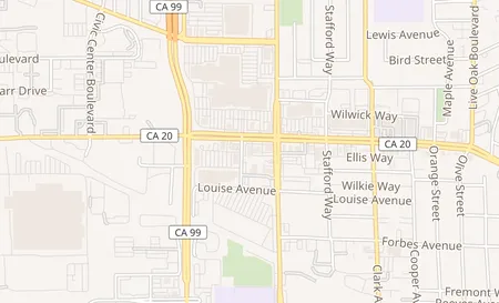 map of 940 Colusa Ave Ste B Yuba City, CA 95991