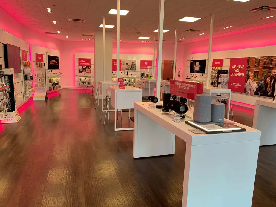 Interior photo of T-Mobile Store at Biscayne Blvd & NE 2nd Street, Miami, FL
