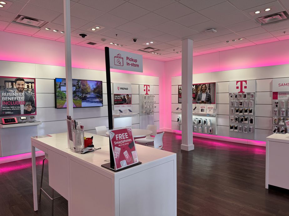 Interior photo of T-Mobile Store at Rand & N Elmhurst Rd, Mt Prospect, IL