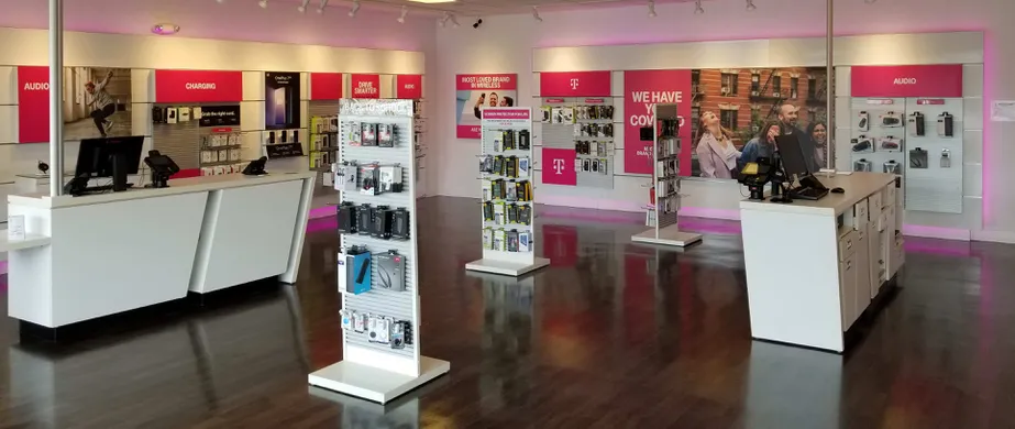 Interior photo of T-Mobile Store at Brandt Pike & Fishburg Rd, Huber Heights, OH