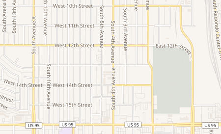 map of 1651 S 4th Ave A3 A-3 Yuma, AZ 85364