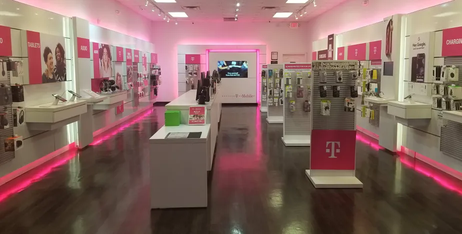 Interior photo of T-Mobile Store at LA Palmera Mall 3, Corpus Christi, TX