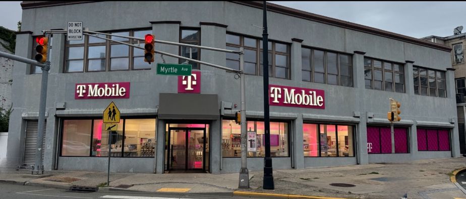 Exterior photo of T-Mobile Store at Springfield Ave & Myrtle Ave, Irvington, NJ