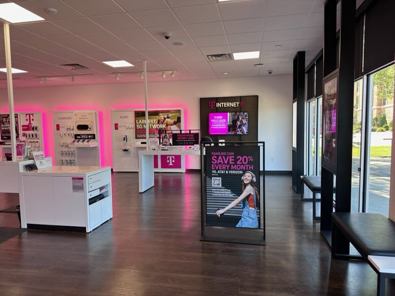 Interior photo of T-Mobile Store at 26th St SW & 8th Ave SW, Jamestown, ND