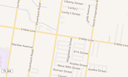 map of 2105 W Mile 3 Rd Unit 6 Mission, TX 78572