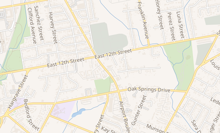map of 1181 Airport Blvd Ste 130 Austin, TX 78702