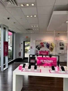 Interior photo of T-Mobile Store at Oak Square, Brighton, MA