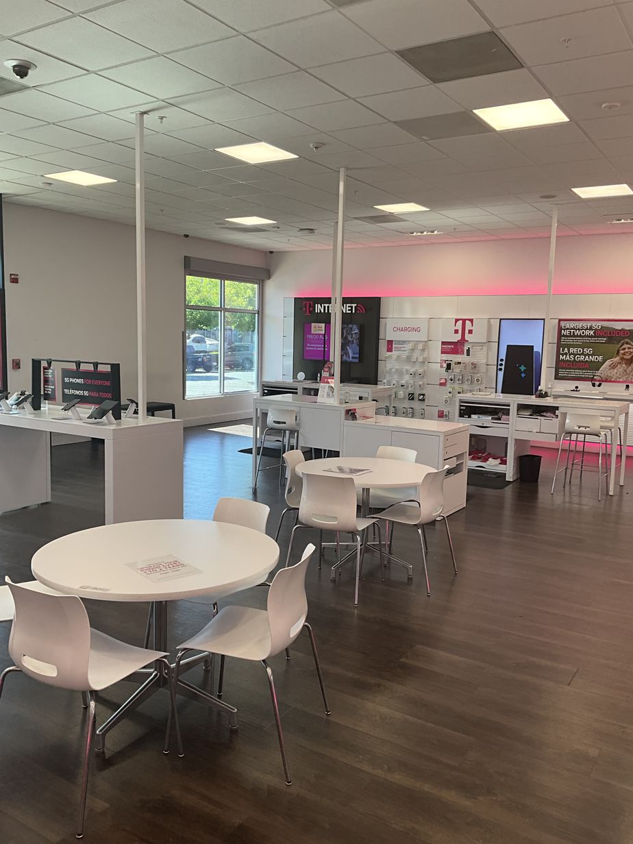 Interior photo of T-Mobile Store at Stony Point Rd & Sebastopol Rd, Santa Rosa, CA
