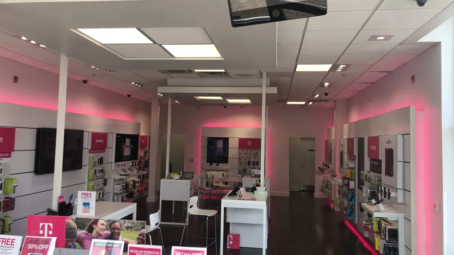Interior photo of T-Mobile Store at Second St & Union Lake Blvd, Millville, NJ