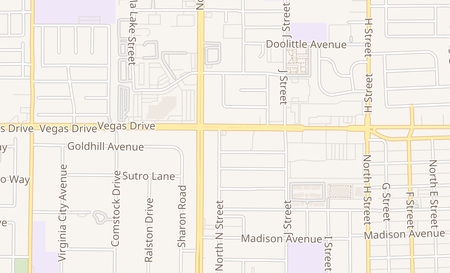 map of 6916 Vine St Cincinnati, OH 45216