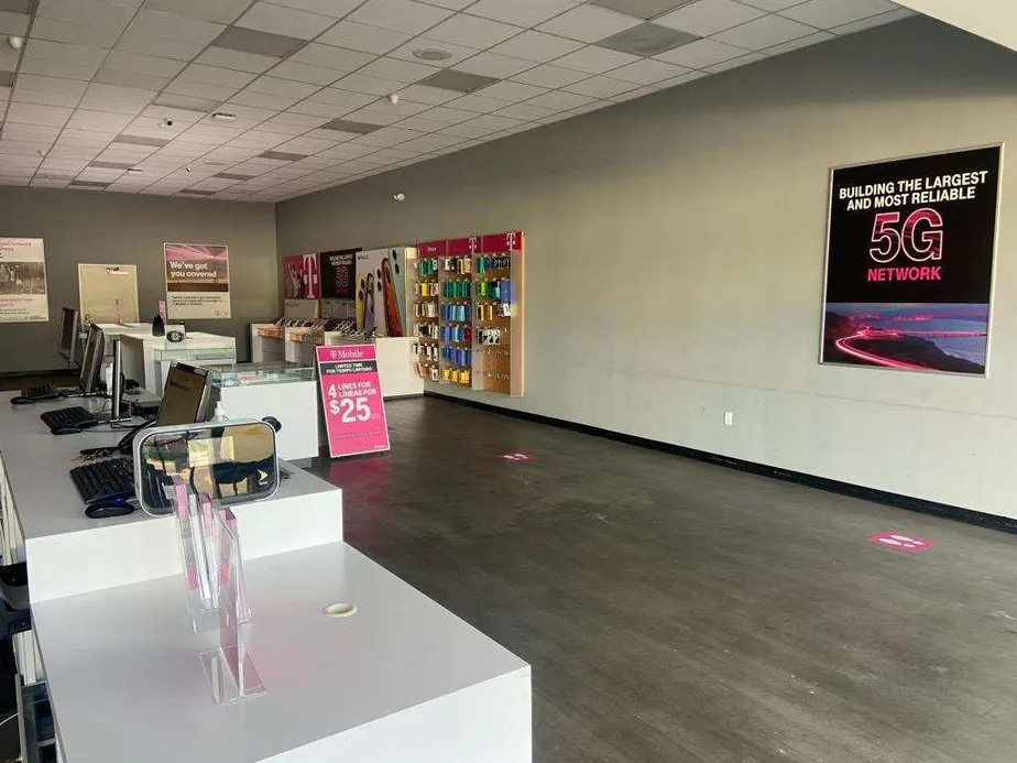 Interior photo of T-Mobile Store at Ventura Blvd & Wilbur Ave, Tarzana, CA